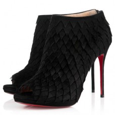 Christian Louboutin Diplonana 120mm Botki Czarne
