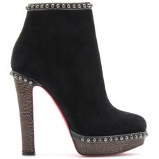 Christian Louboutin Figurina 120mm Botki Czarne