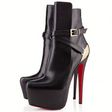 Botki Christian Louboutin Equestria 160mm czarne
