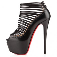 Christian Louboutin Zoulou 160mm Botki Czarne