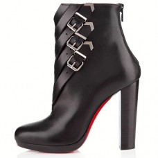 Botki Christian Louboutin Troop 120mm, czarne