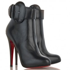 Botki Christian Louboutin Trottinette 140mm, czarne