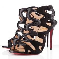 Christian Louboutin Valonana 100mm Botki Czarne