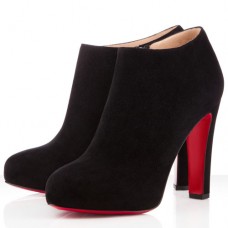 Christian Louboutin Vicky Booty 120mm Botki Czarne