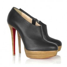 Botki Christian Louboutin Moulage 140mm, czarne