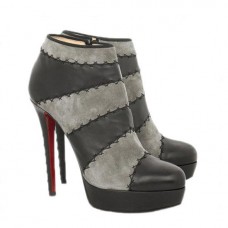 Botki Christian Louboutin Multi Booty 140mm, szare
