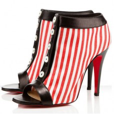 Botki Christian Louboutin Maotic 120mm w kolorze czerwonym