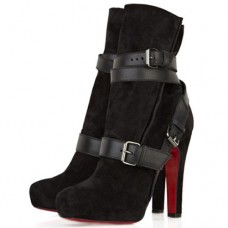 Botki Christian Louboutin Guerriere 120mm, czarne
