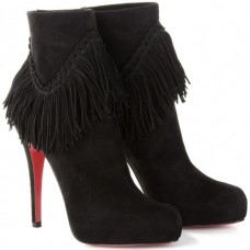 Christian Louboutin Rom 120mm Botki Czarne