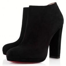 Botki Christian Louboutin Rock And Gold 120 mm, czarne