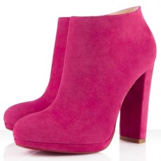 Christian Louboutin Rock And Gold 120mm Botki Różowe