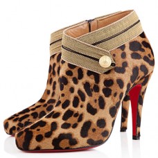Botki Christian Louboutin Marychal 100mm, czarne