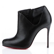 Christian Louboutin Lisse 100mm Botki Czarne