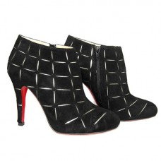 Botki Christian Louboutin Globe 100mm, czarne
