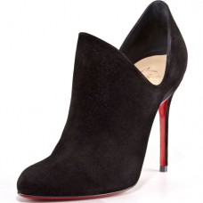 Botki Christian Louboutin Dugueclina 100mm, czarne