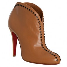 Botki Christian Louboutin Catch Me 100mm brązowe