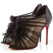 Christian Louboutin Canonita 100mm Botki Czarne