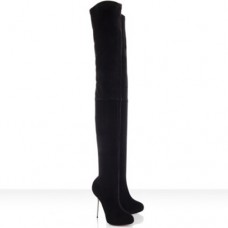 Christian Louboutin Big Lips Thigh 120mm Black Christian Louboutin Big Lips Thigh 120mm Black