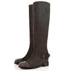 Buty Christian Louboutin Egoutina 40mm w kolorze zielonym