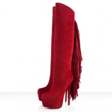 Buty Christian Louboutin Interlopa 160mm w kolorze marokańskiego czerwieni