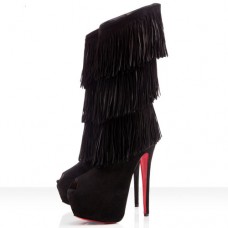 Buty Christian Louboutin Highness Tina 160mm czarne