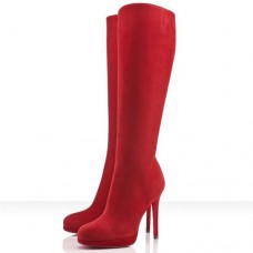 Buty Christian Louboutin New Simple Botta 120mm w kolorze czerwonym