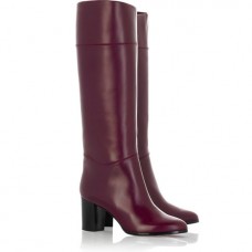Christian Louboutin Tuba 80mm Botki Claret Christian Louboutin Tuba 80mm Botki Claret