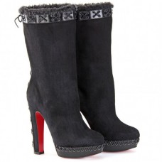Buty Christian Louboutin Step N Roll 140 mm czarne