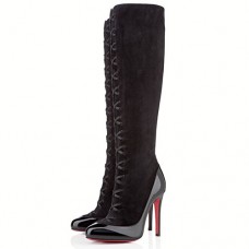 Christian Louboutin Gwendoline 100mm Boots Black Christian Louboutin Gwendoline 100mm Boots Black