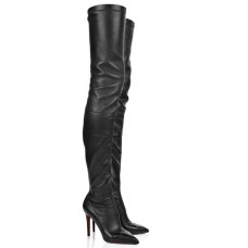 Christian Louboutin Lili 100mm Boots Black Christian Louboutin Lili 100mm Boots Black