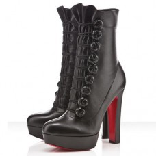 Christian Louboutin Chasseresse 140mm Boots Black Christian Louboutin Chasseresse 140mm Boots Black