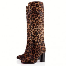 Christian Louboutin Dartata 80mm Botki Leopard Christian Louboutin Dartata 80mm Botki Leopard