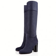 Buty Christian Louboutin Dartata 80mm w kolorze granatowym