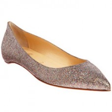 Christian Louboutin Pigalle Glitter Ballerinas Multicolor