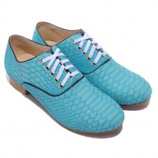 Mokasyny Christian Louboutin Alfredo niebieskie