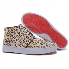 Trampki Christian Louboutin z nadrukiem w panterkę
