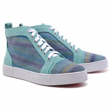 Christian Louboutin Louis Strass Sneakers Wielokolorowe