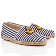 Sandały Christian Louboutin Papi Hugo w kolorze granatowym