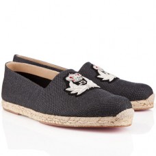 Sandały Christian Louboutin Papi Hugo szare
