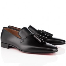 Mokasyny Christian Louboutin Daddy Loafers w kolorze czarnym Mokasyny Christian Louboutin Daddy Loafers w kolorze czarnym
