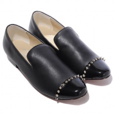 Mokasyny Christian Louboutin Rollerboy w kolorze czarnym