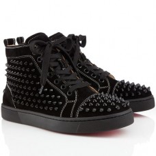 Christian Louboutin Louis Spikes Sneakers Czarne