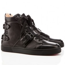 Christian Louboutin Spacer Sneakers Czarne Christian Louboutin Spacer Sneakers Czarne