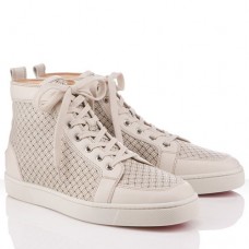 Sneakersy Christian Louboutin Rantulow białe