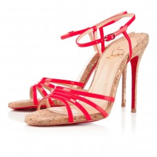 Sandały Christian Louboutin Belbride 100mm Rose Paris Sandały Christian Louboutin Belbride 100mm Rose Paris