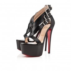 Sandały Christian Louboutin Charleze 160mm czarne Sandały Christian Louboutin Charleze 160mm czarne
