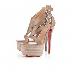 Sandały Christian Louboutin Charleze 160mm Stone Sandały Christian Louboutin Charleze 160mm Stone