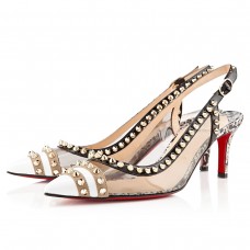 Sandały Christian Louboutin Manovra 80mm białe Sandały Christian Louboutin Manovra 80mm białe