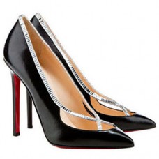 Szpilki Christian Louboutin Super Vic 120 mm, czarne Szpilki Christian Louboutin Super Vic 120 mm, czarne