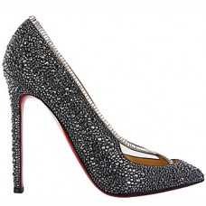 Szpilki Christian Louboutin Super Vic 120 mm, czarne Szpilki Christian Louboutin Super Vic 120 mm, czarne